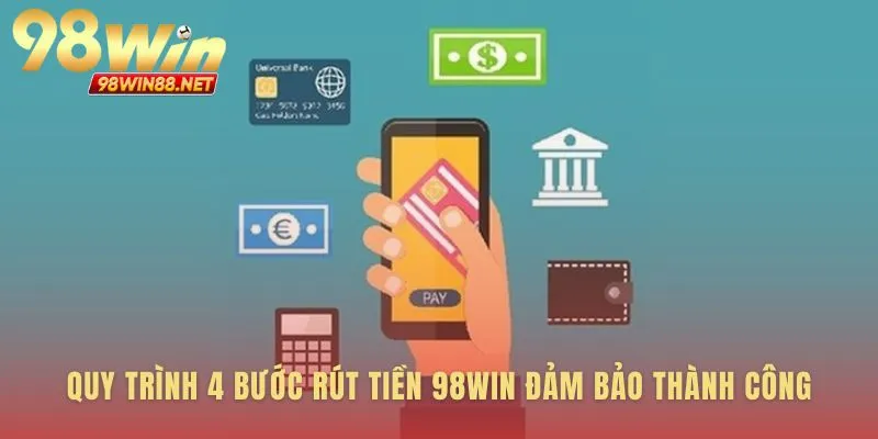 Quy trình rút tiền 98WIN chỉ trong vài thao tác